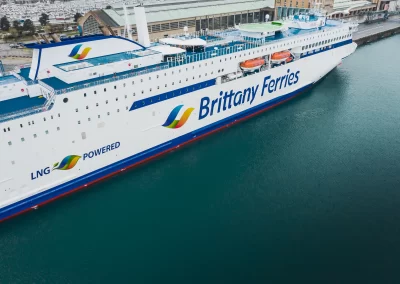 Embarquer dans les navires de la Brittany Ferries