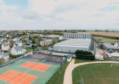 Lycée Pleyen batiment photo drone photographie brest 1