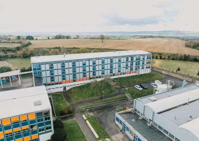 Lycée Pleyen batiment photo drone photographie brest 15