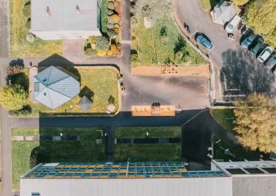 Lycée Pleyen batiment photo drone photographie brest 6