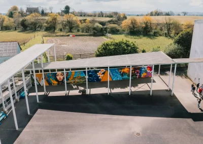 Lycée Pleyen batiment photo drone photographie brest 7