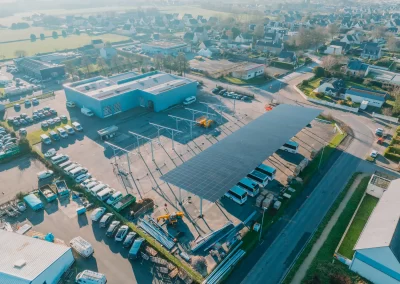 Bdc Production FPV Chantier Ombrieres Cars Bihan