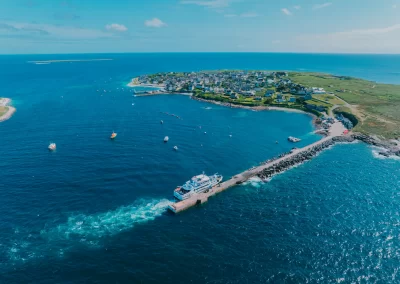 Molene penn ar bed bateau drone