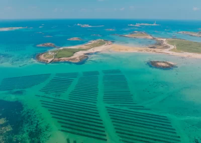 Plouguerneau arc huitres drone graphisme pahre drone telepilote