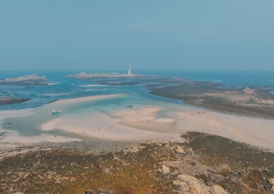drone plouguerneau mer bretonne photos