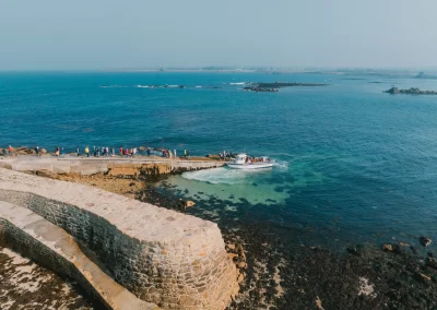randonneurs ile vierge drone morlaix plouguerneau